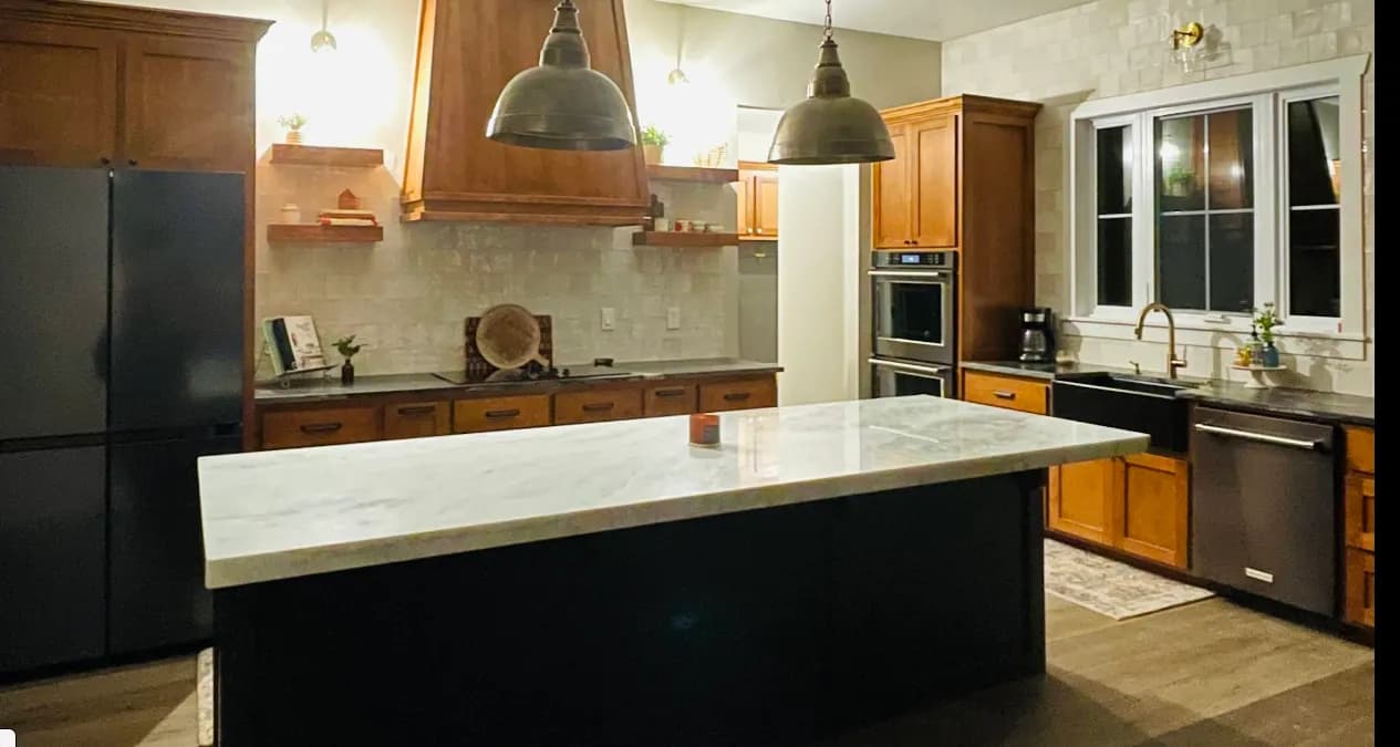 Kitchen finish details